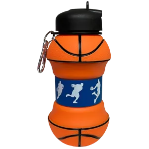 Basketball Collapsible Water Bottle