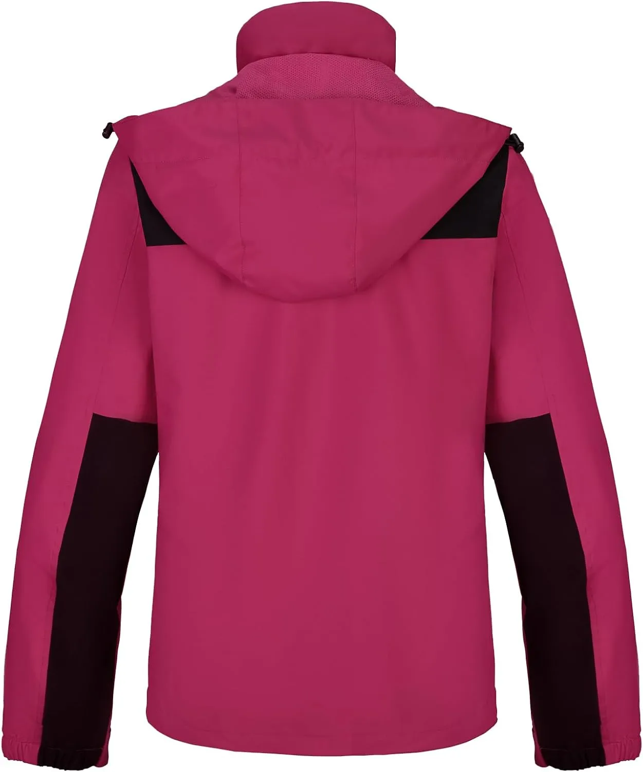 CAMELSPORTS Women's Rain Jacket Waterproof Hooded Windbreaker Windproof Lightweight Shell Raincoat for Outdoor Hiking