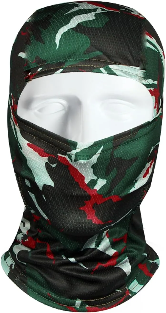 Camo Balaclava Face Mask Ski Mask for Men Women,Shiesty Mask UV Protector for Military Tactical Cycling Hunting Snowboard