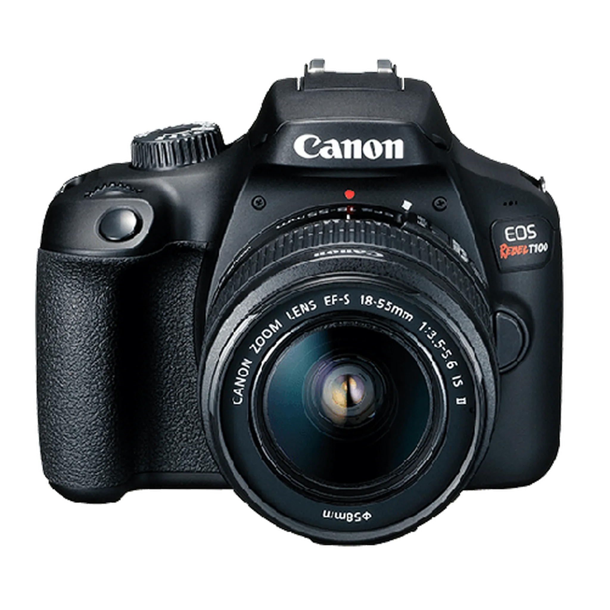 Canon EOS Rebel T100 / 4000D DSLR Camera with 18-55mm Lens   EF 75-300mm tripod bundle