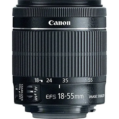 Canon EOS Rebel T5 DSLR Digital Camera & EF-S 18-55mm f/3.5-5.6 IS Lens   2x telephoto Lens   58mm Wide Angle Lens   Flash   59-Inch Tripod   UV Filter Kit   24GB SDHC card   Accessory Bundle