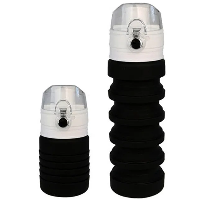 Collapsible Silicone Water Bottle
