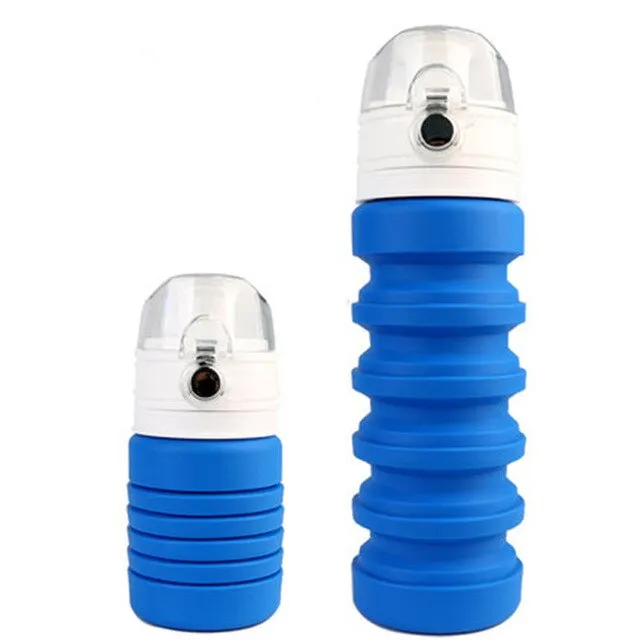 Collapsible Silicone Water Bottle