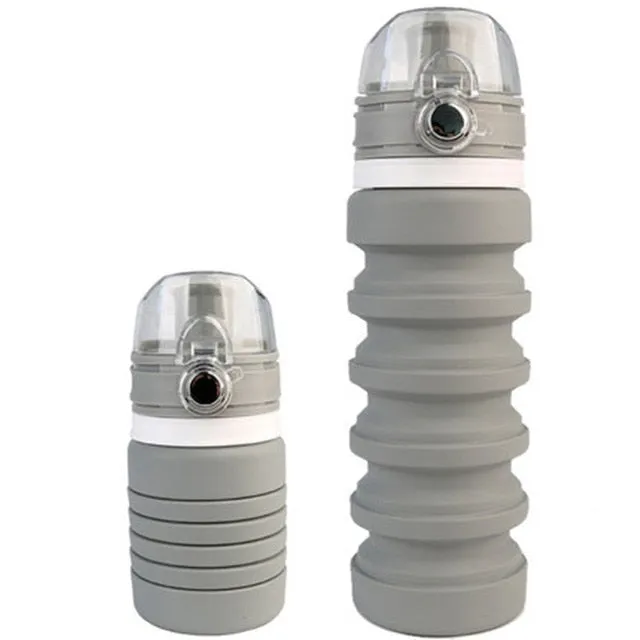 Collapsible Silicone Water Bottle