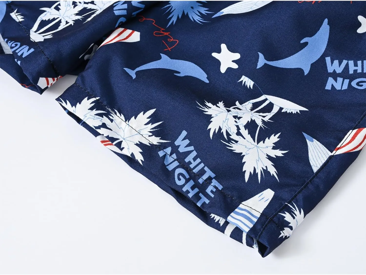 DOOVID Boys Swim Trunks Baby Boys Swim Shorts Cartoon Cute Toddler Swimsuit Trunks Summer Baby Beach Shorts