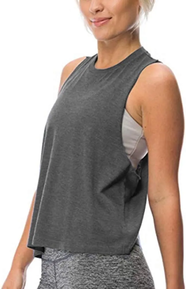 Epic MMA Gear Woman's Wide Armhole Cut Off Crop Tank