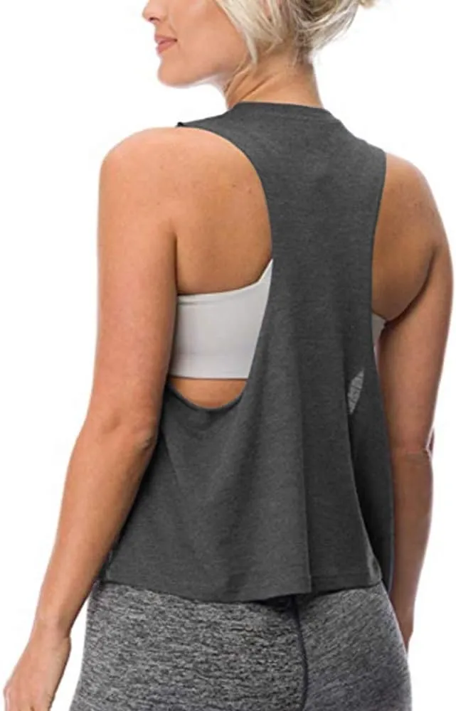 Epic MMA Gear Woman's Wide Armhole Cut Off Crop Tank