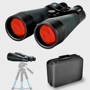 ESSLNB Astronomy Binoculars - 20x80 for Adults, Outdoor Waterproof Binoculars for Bird Watching, Travel and Stargazing with Tripod Adapter and Carrying Bag