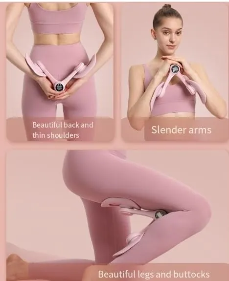 Fit Pelvic and Thigh, 2025 Upgraded Fit Pelvic and Thigh Woman for Pelvis, Legs, HIPS, and Glutes, Portable Smart Screen Display Count Enlarged Fitting Surface