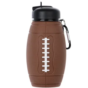 Football Collapsible Water Bottle