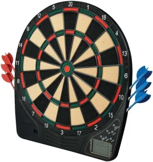 Franklin Sports Electronic Dart Board Sets - Soft Tip Electric Dartboard with Digital Scoreboard - (6) Darts Included