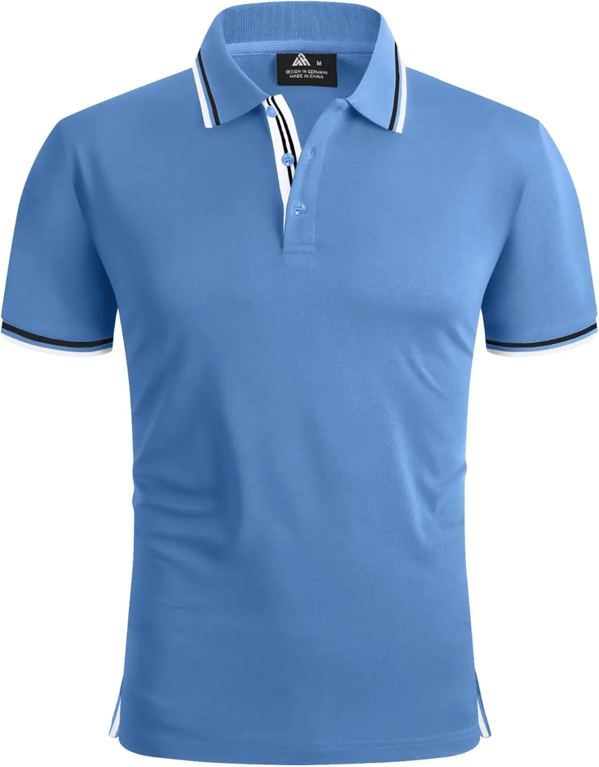 GEEK LIGHTING Polo Shirts for Men Short Sleeve Summer Causal Collared Golf Tennis T-Shirt