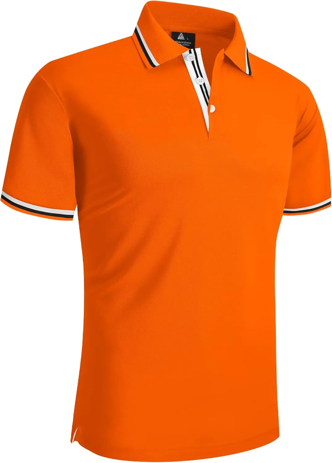 GEEK LIGHTING Polo Shirts for Men Short Sleeve Summer Causal Collared Golf Tennis T-Shirt