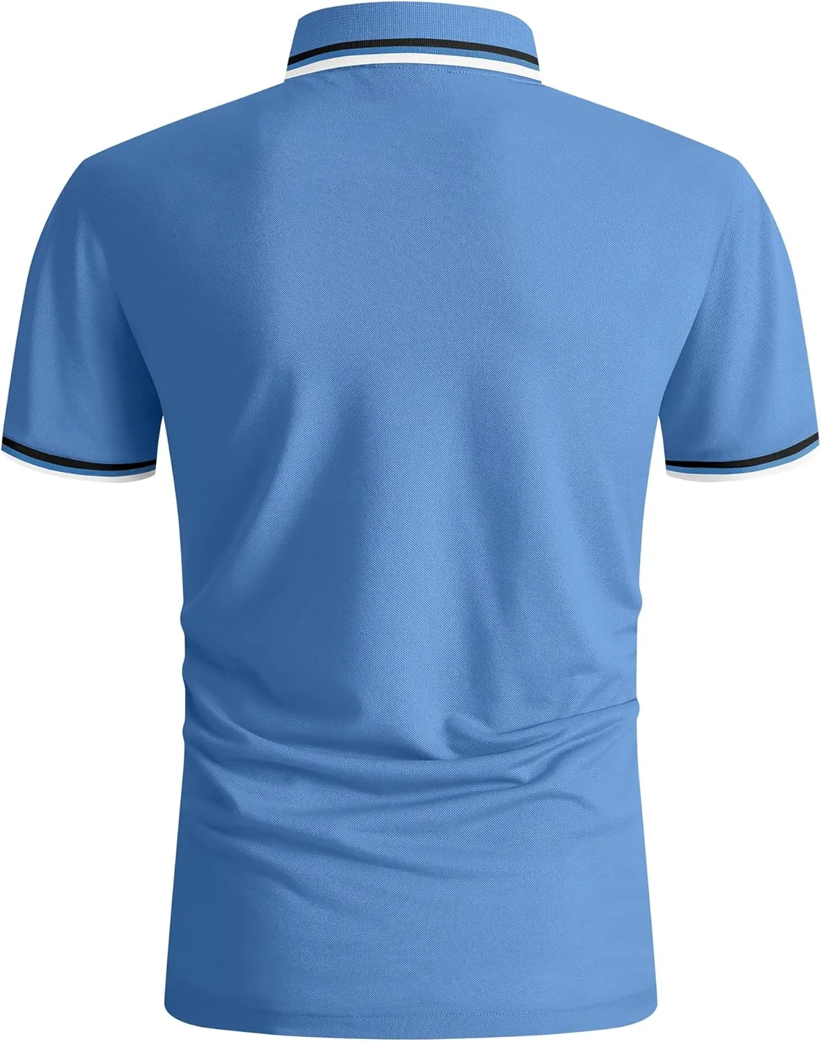 GEEK LIGHTING Polo Shirts for Men Short Sleeve Summer Causal Collared Golf Tennis T-Shirt