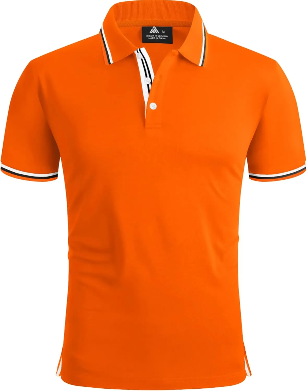 GEEK LIGHTING Polo Shirts for Men Short Sleeve Summer Causal Collared Golf Tennis T-Shirt