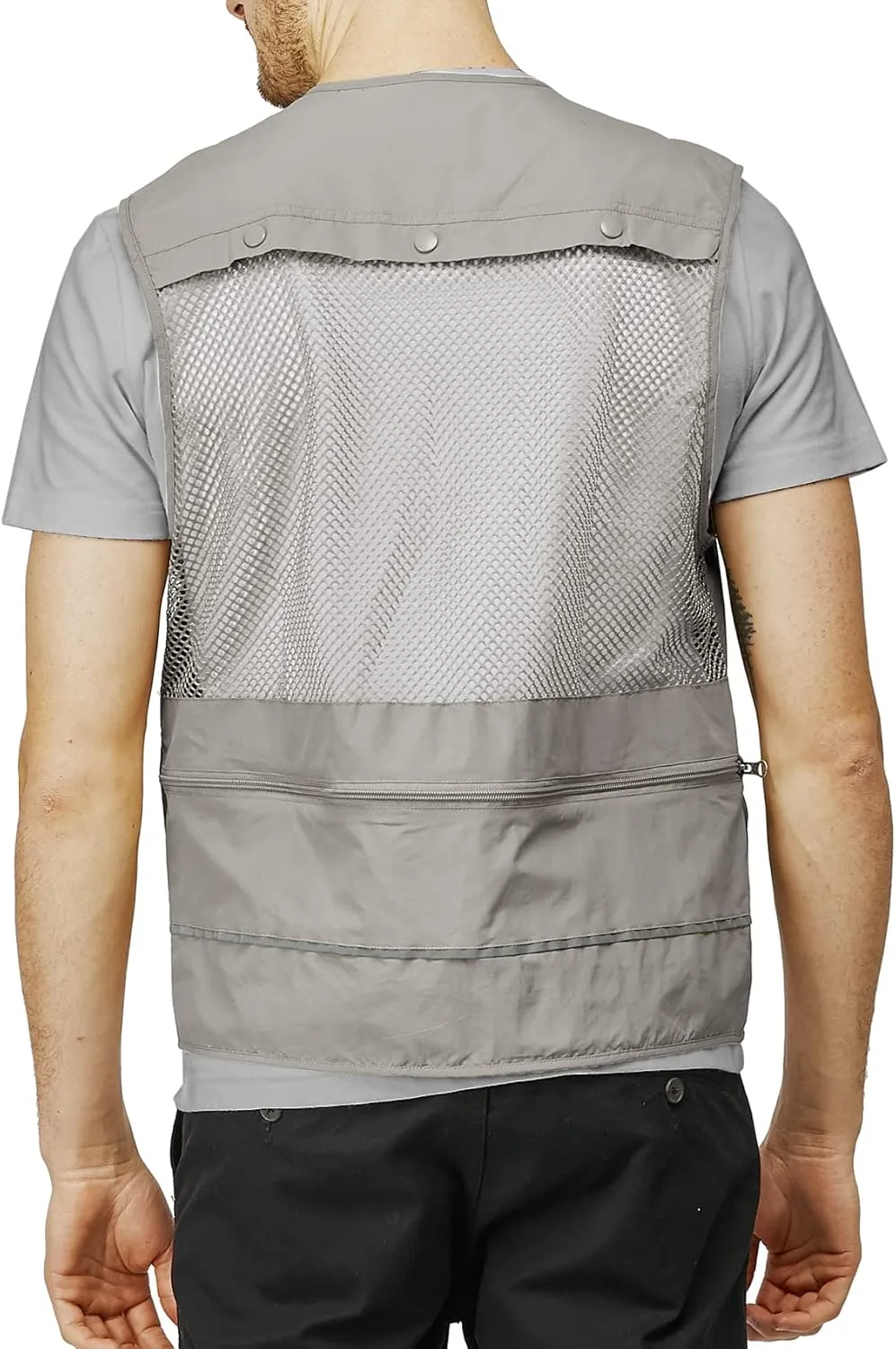 H2H Men's Active Wear Outdoor Vests Work Safari Fishing Travel Utility Summer Vest