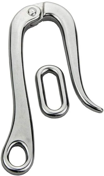 Inflatable Paddle Boards 2 Pcs 98mm/148.5mm Pelican Hook Eye with Quick Release Link Stainless Steel Marine Boat Sup Board Accessorie Surf Windsurf Vacation Must Haves (Color : 98mm)