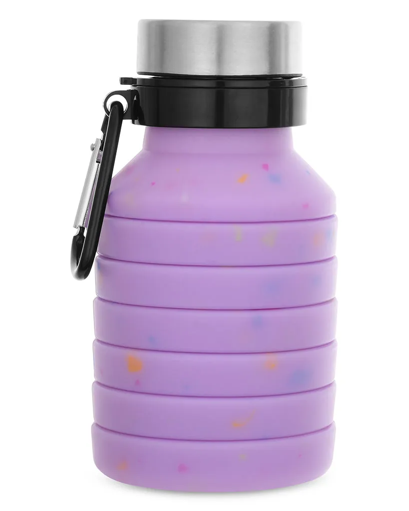 iscream Collapsible BPA Free Silicone Water Bottle - 870182 - Confetti