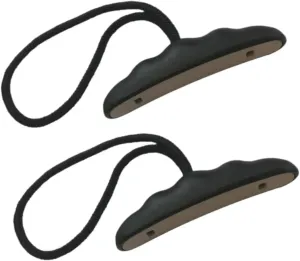 Kayak Handles 6Pcs Kayak Handles with Cord Grips Canoe Beach Paddle Rafting Rowing Accessories for Kayak Canoe Boat