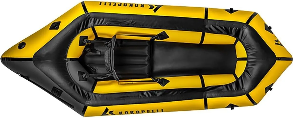 Kokopelli Packraft - Rogue Spraydeck Inflatable Packraft with Quick Access Storage (Tizip) - Outdoor Gear of The Year!