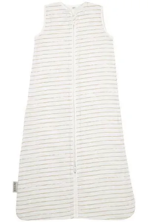 Meyco Sleeping Bag Muslin Stripe - Sand - 90cm