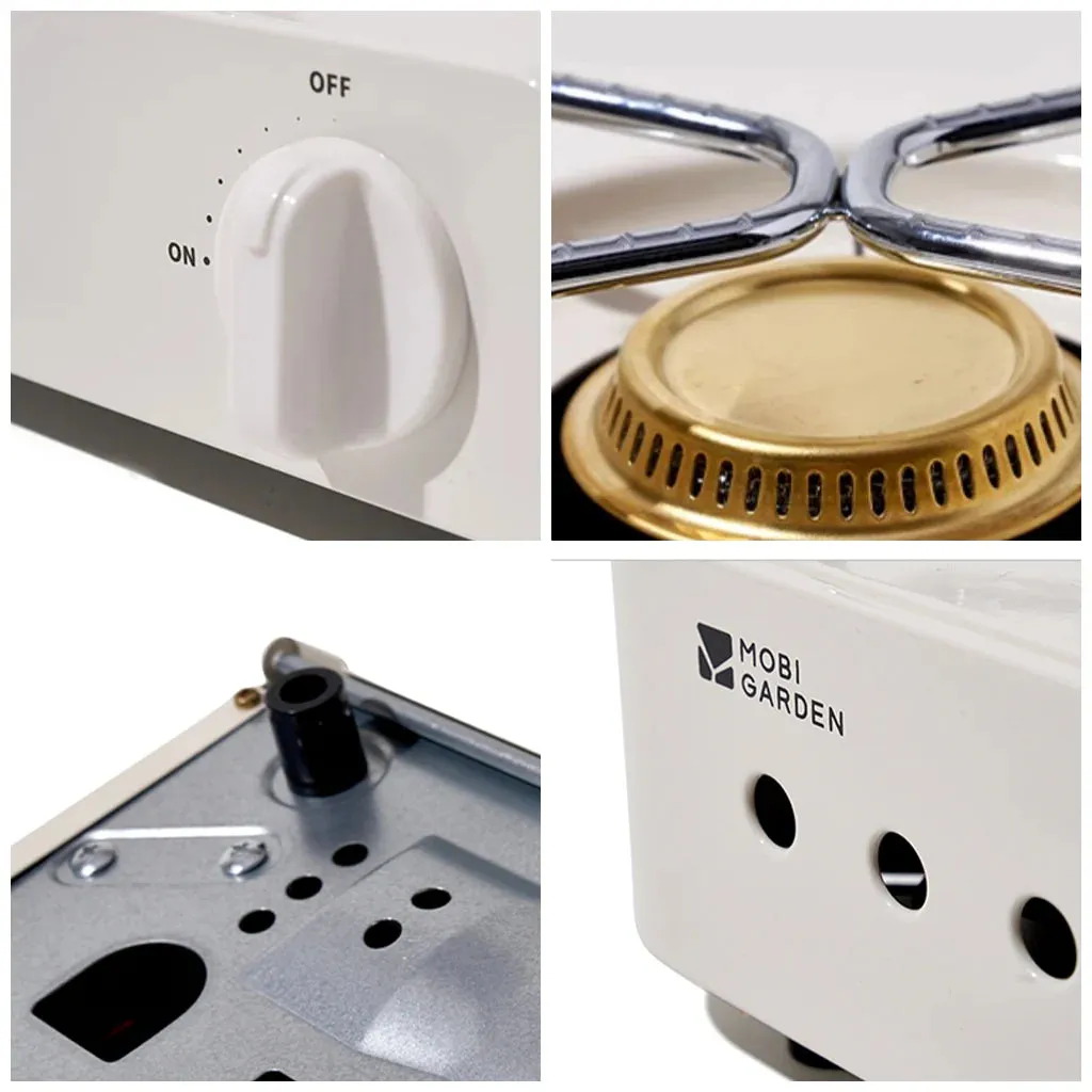 Mobi Garden Cute Portable Gas Stove - Brown