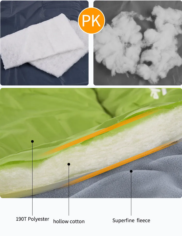 Naturehike F400 Ultralight Portable Envelope Cotton Sleeping Bag Size M/L
