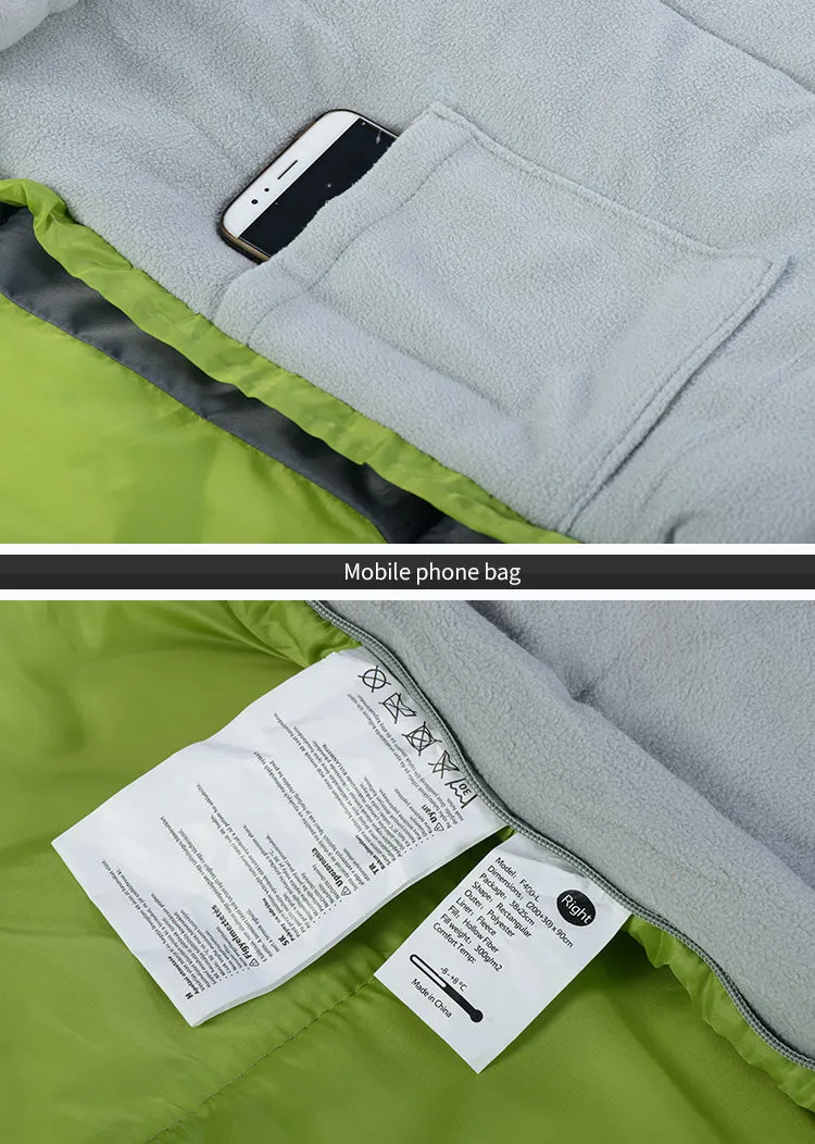 Naturehike F400 Ultralight Portable Envelope Cotton Sleeping Bag Size M/L