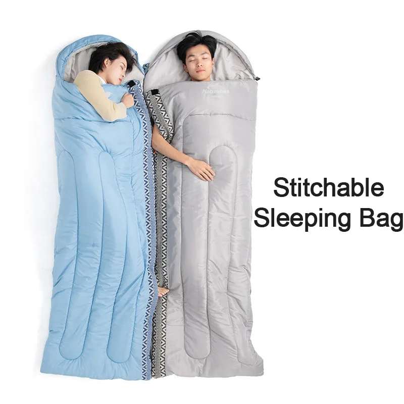 Naturehike L250 Single Cotton Envelope Sleeping Bag (With Hood)
