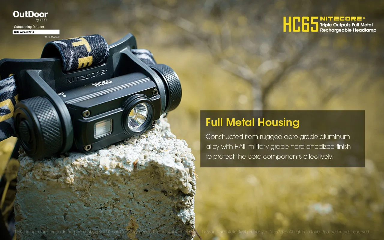 Nitecore HC65 Headlamp 1000 Lumens