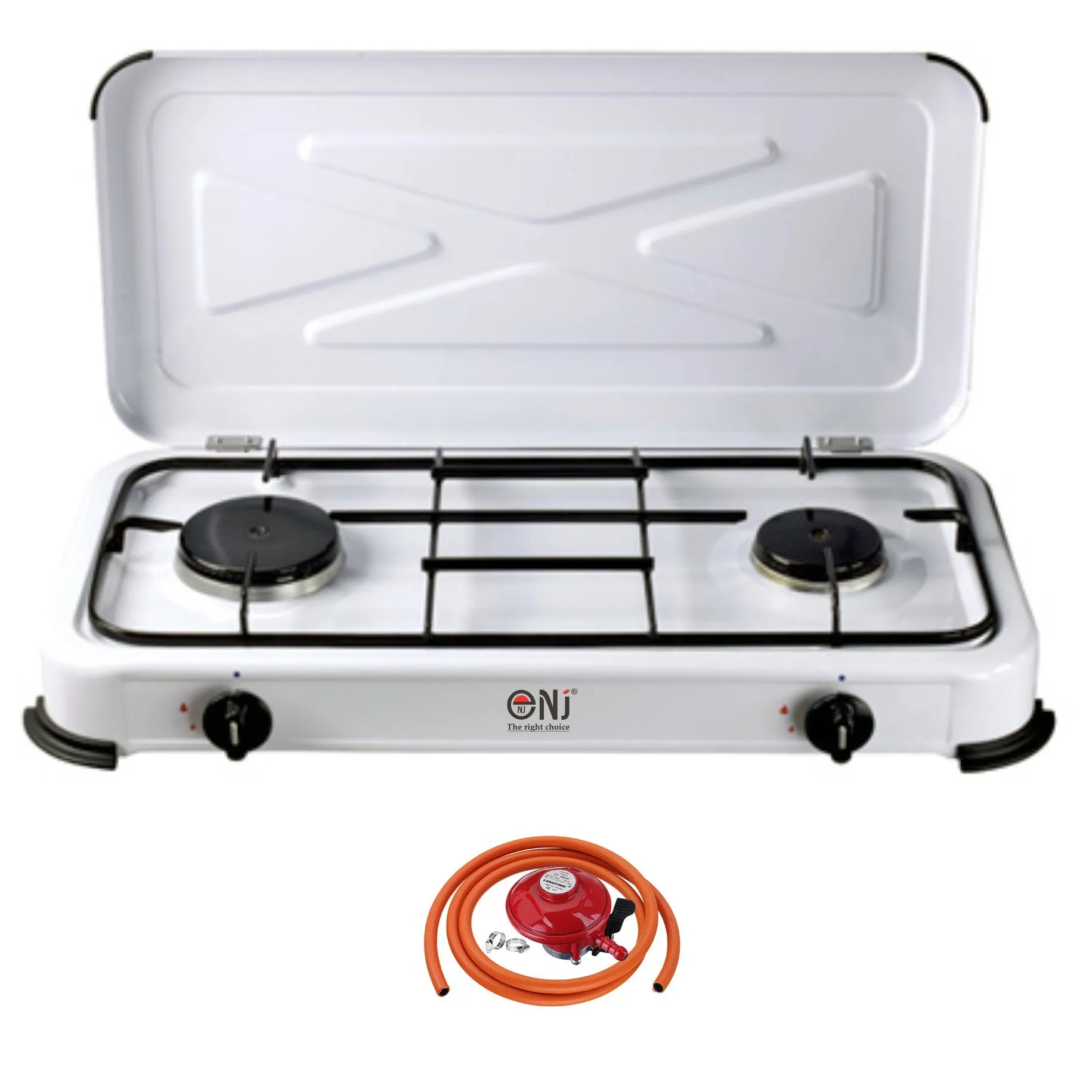 NJ-02 Double Burner Gas Stove