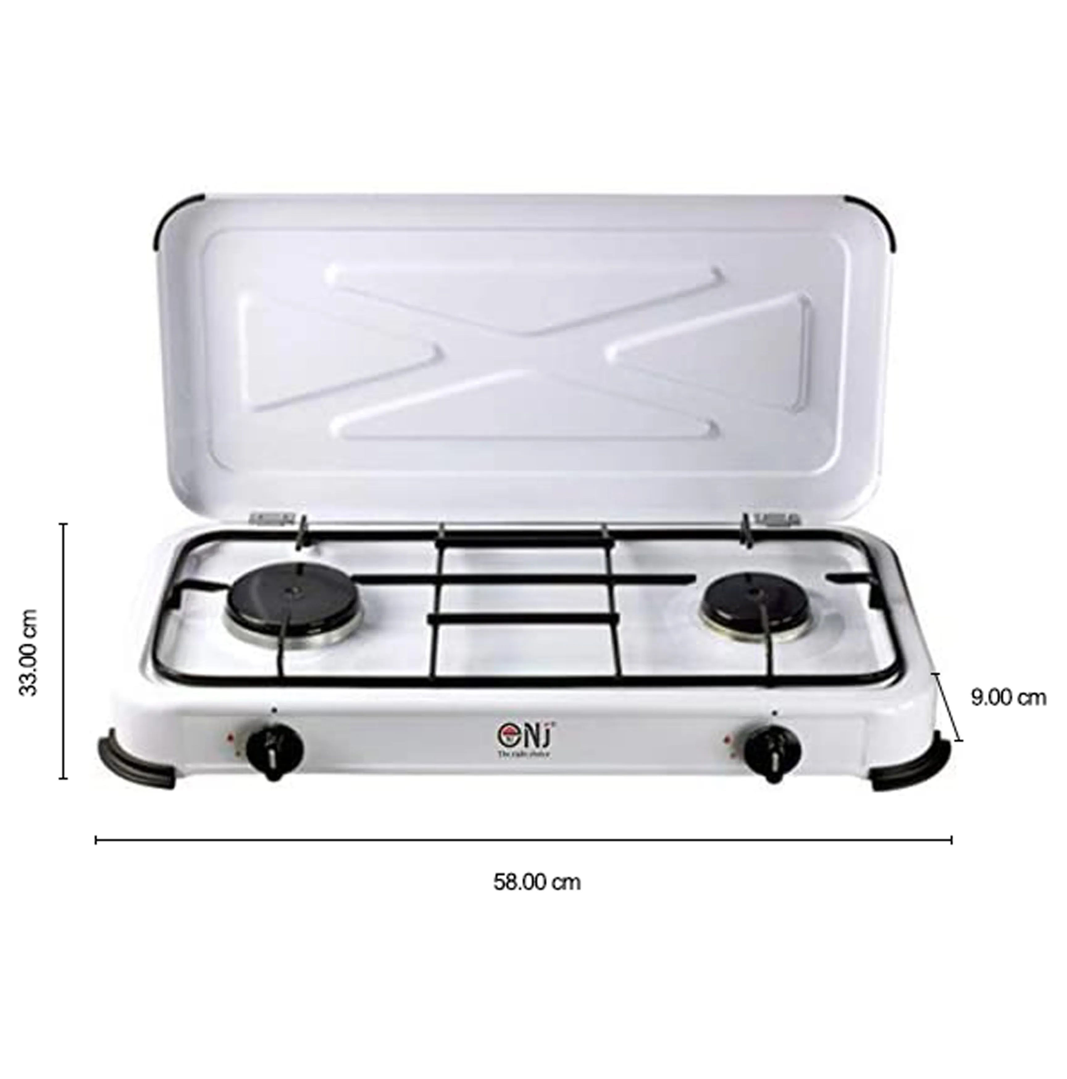 NJ-02 Double Burner Gas Stove