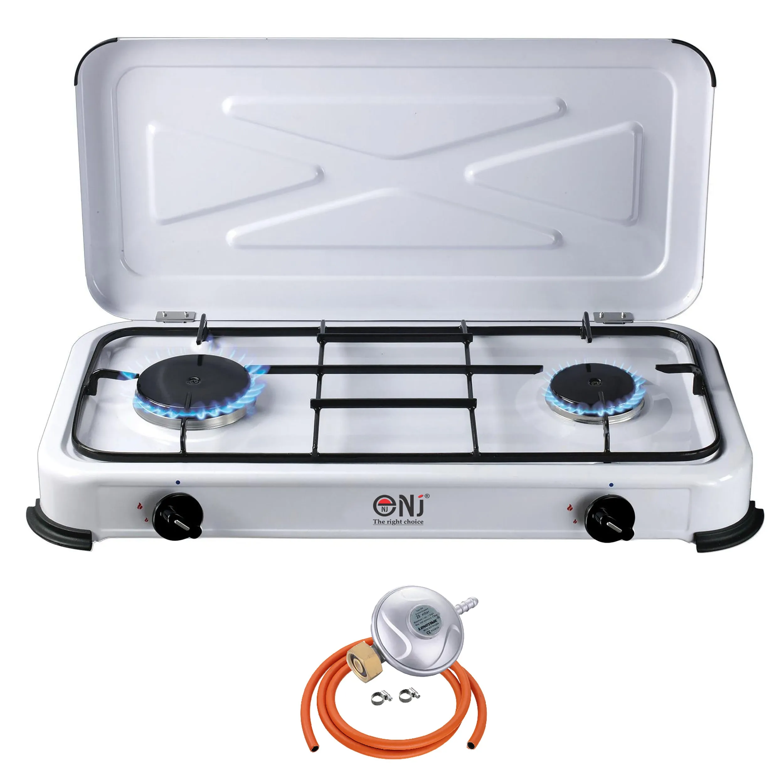 NJ-02 Double Burner Gas Stove