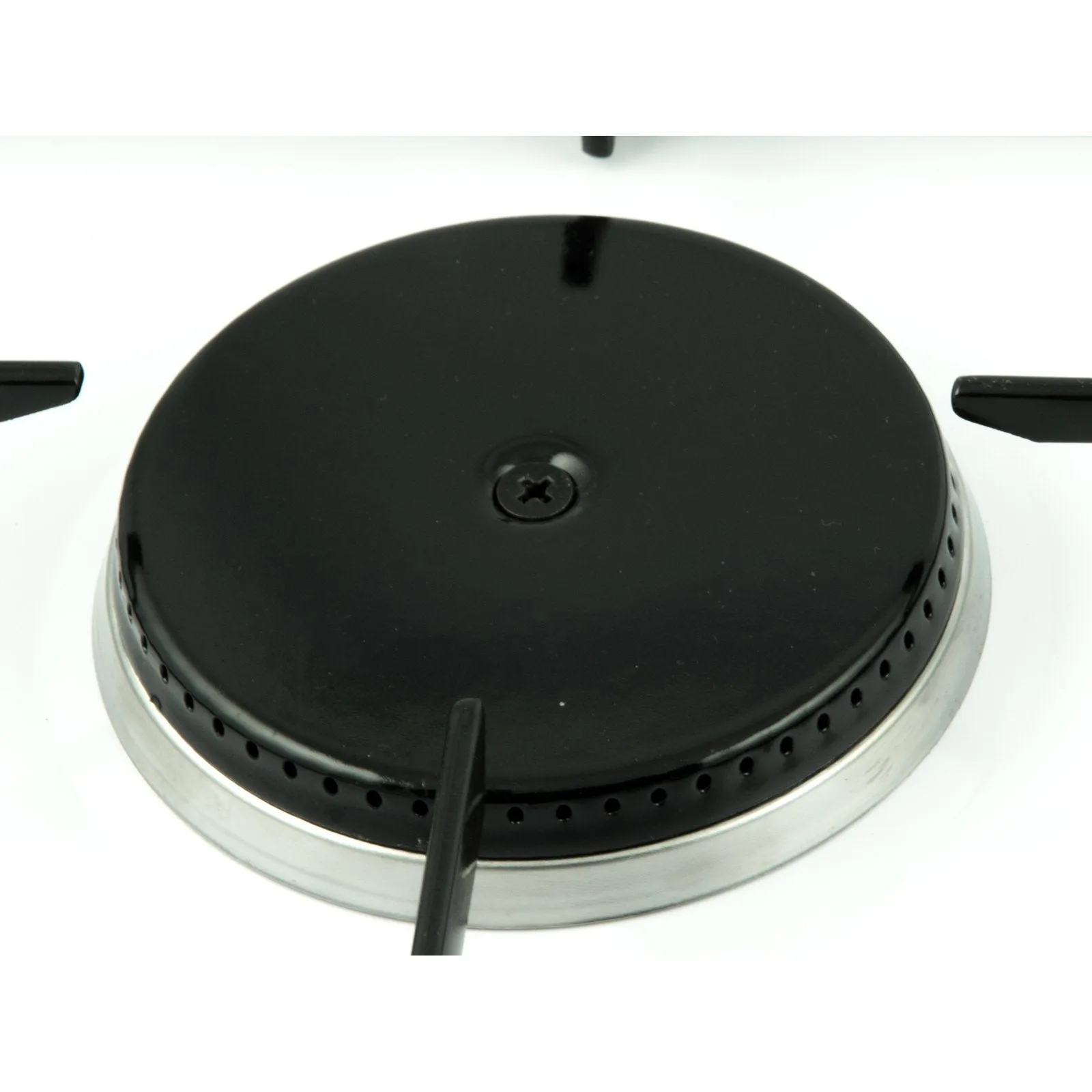 NJ-04 Camping Gas Stove 4 Burner Enamel Lid Outdoor