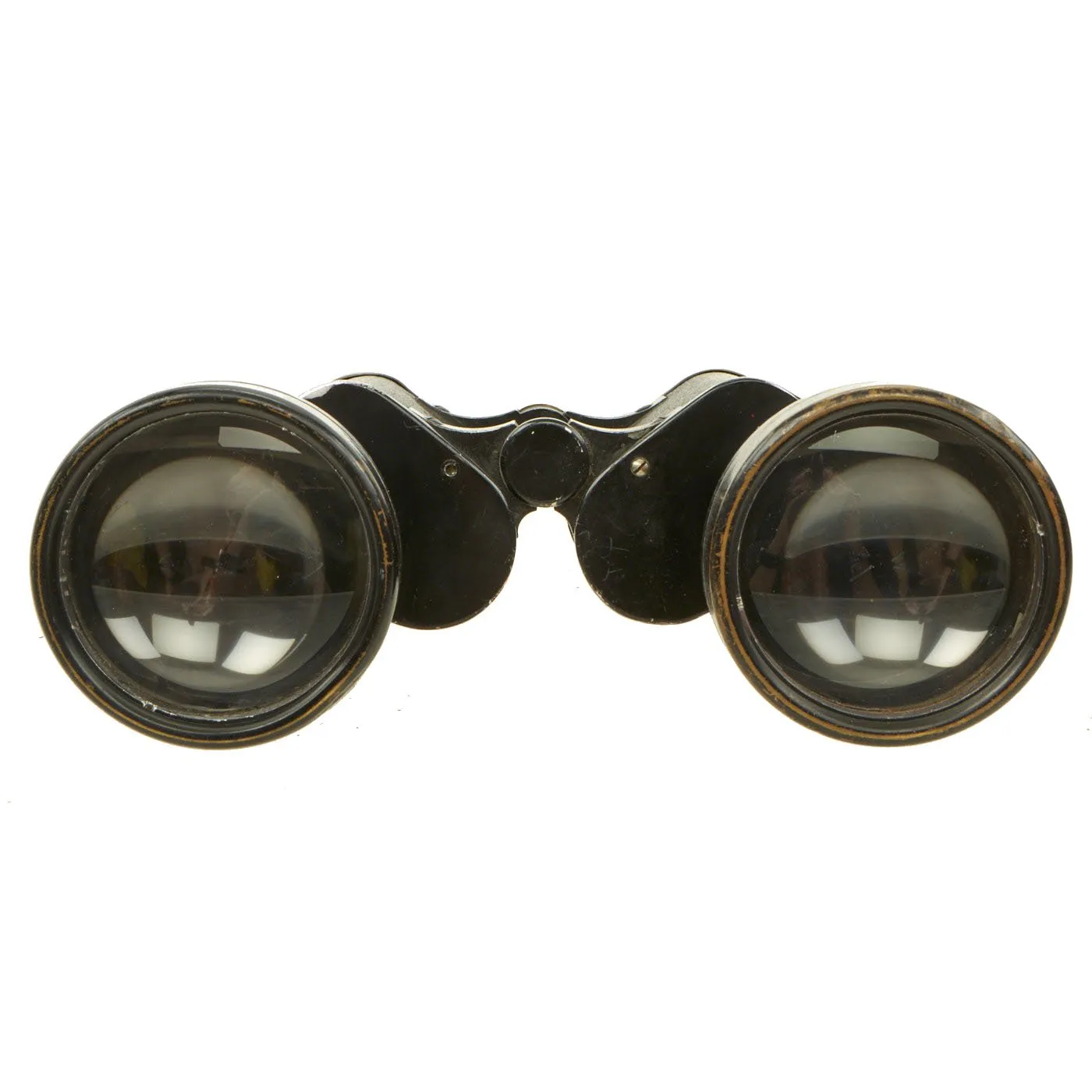 Original WWII Imperial Japanese Large 10 X 70mm 7.1° Binoculars by NIKKO