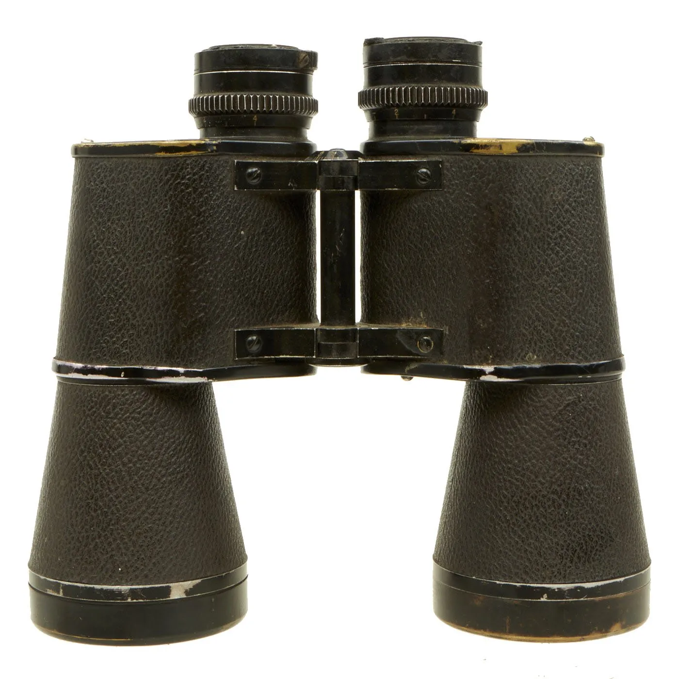 Original WWII Imperial Japanese Large 10 X 70mm 7.1° Binoculars by NIKKO