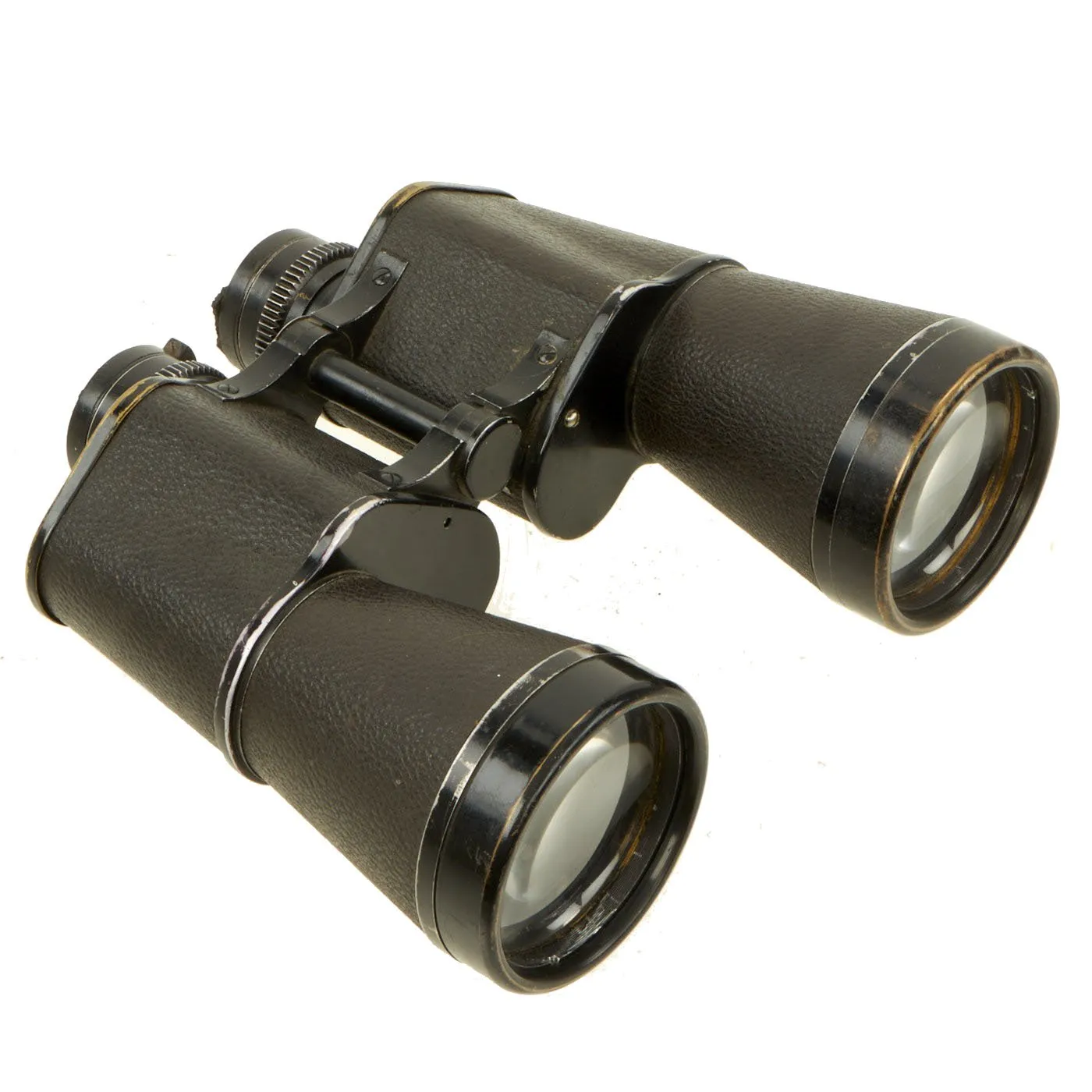 Original WWII Imperial Japanese Large 10 X 70mm 7.1° Binoculars by NIKKO