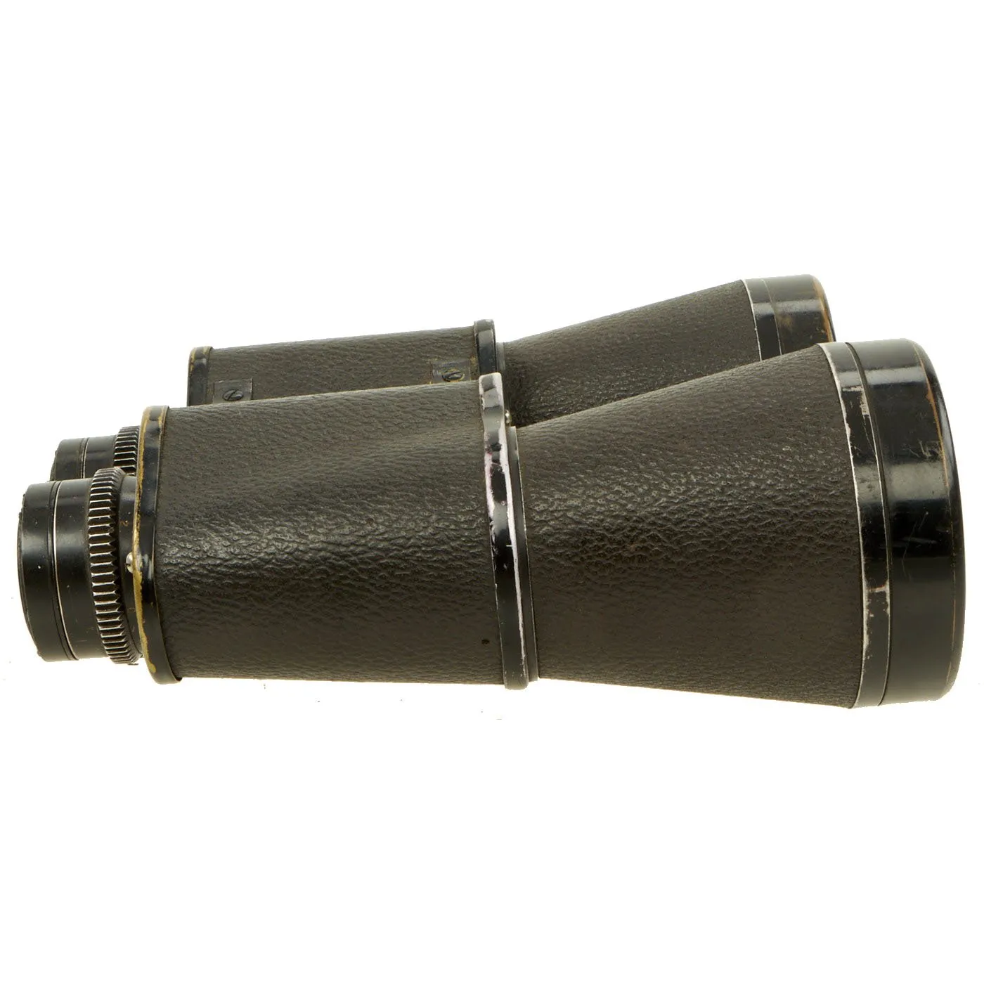 Original WWII Imperial Japanese Large 10 X 70mm 7.1° Binoculars by NIKKO