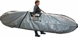 Pelican Carry Bag for 10' Stand Up Paddle Board  Durable SUP Storage & Travel Bag with Shoulder Strap  Fits Up to 10 Foot Boards  Lightweight, Weather-Resistant Gear - Grey