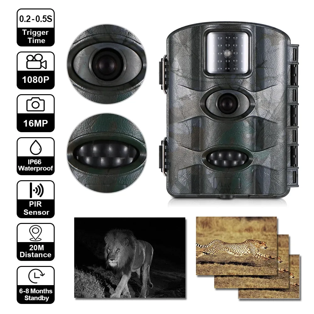 RBK RB66 16MP 1080P Trail Camera