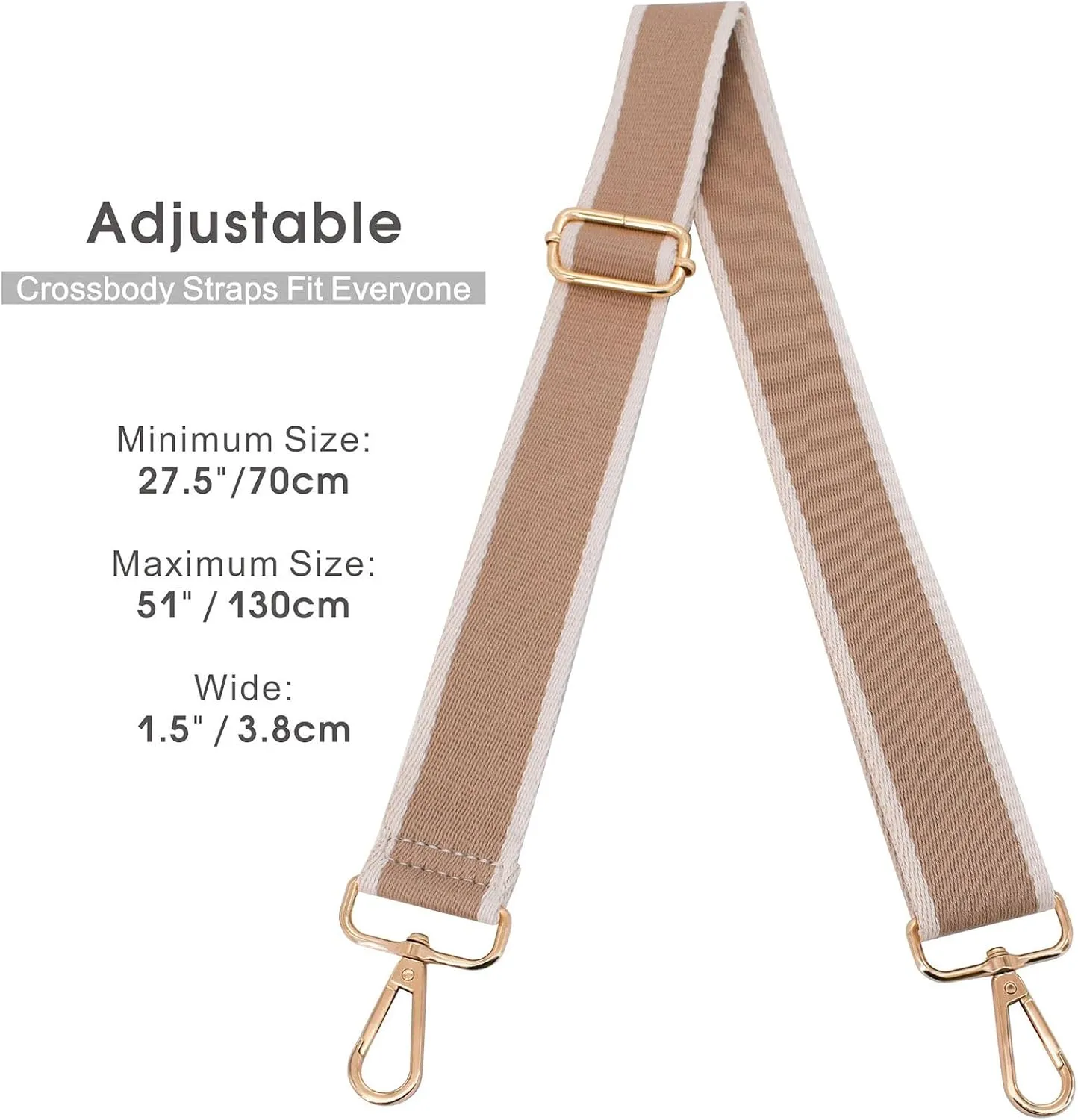 Replacement Purse Strap Shoulder Strap Adjustable Crossbody Strap for Women Crossbody Wide Shoulder Bag