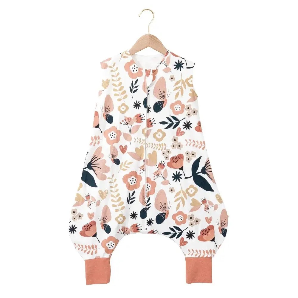 Sleeveless Split Leg Sleeping Vest for Toddlers - 1Tog (for Summer)