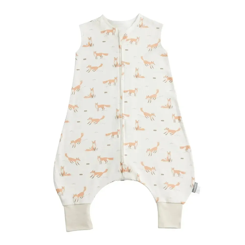 Sleeveless Split Leg Sleeping Vest for Toddlers - 1Tog (for Summer)