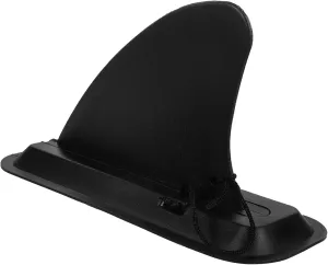 Totority 1 Set Canoe Surfboard Fin Plastic Sup Fin Detachable Rudder for Improved Tracking and Stability