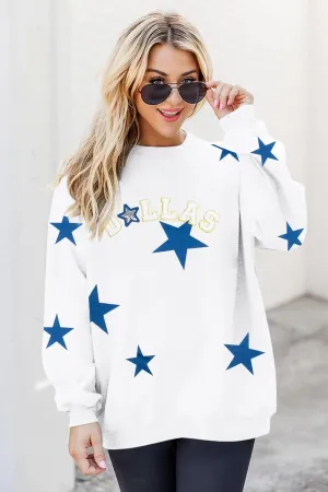 UNIQUEONE Game Day Sweatshirt Women Football Sweatshirts Football Mom Hoodie Touchdown Shirt Casual Crewneck Pullover