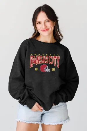UNIQUEONE Game Day Sweatshirt Women Football Sweatshirts Football Mom Hoodie Touchdown Shirt Casual Crewneck Pullover