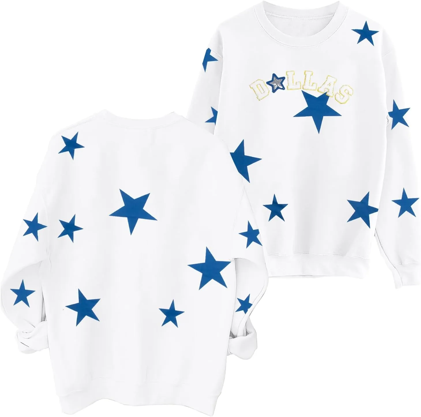 UNIQUEONE Game Day Sweatshirt Women Football Sweatshirts Football Mom Hoodie Touchdown Shirt Casual Crewneck Pullover