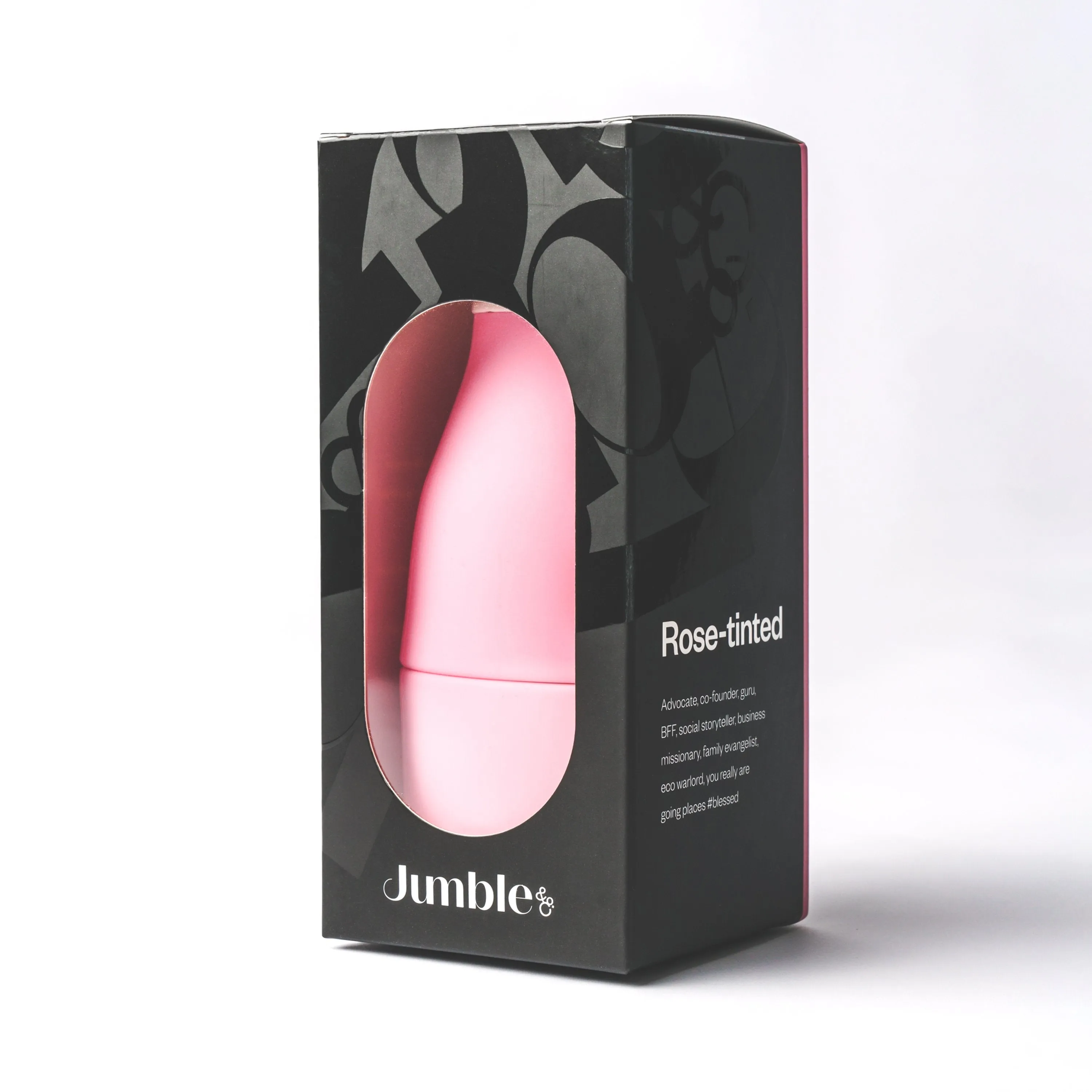 Whippy Collapsible Silicone Bottle 520ml - Rose-Tined Pink