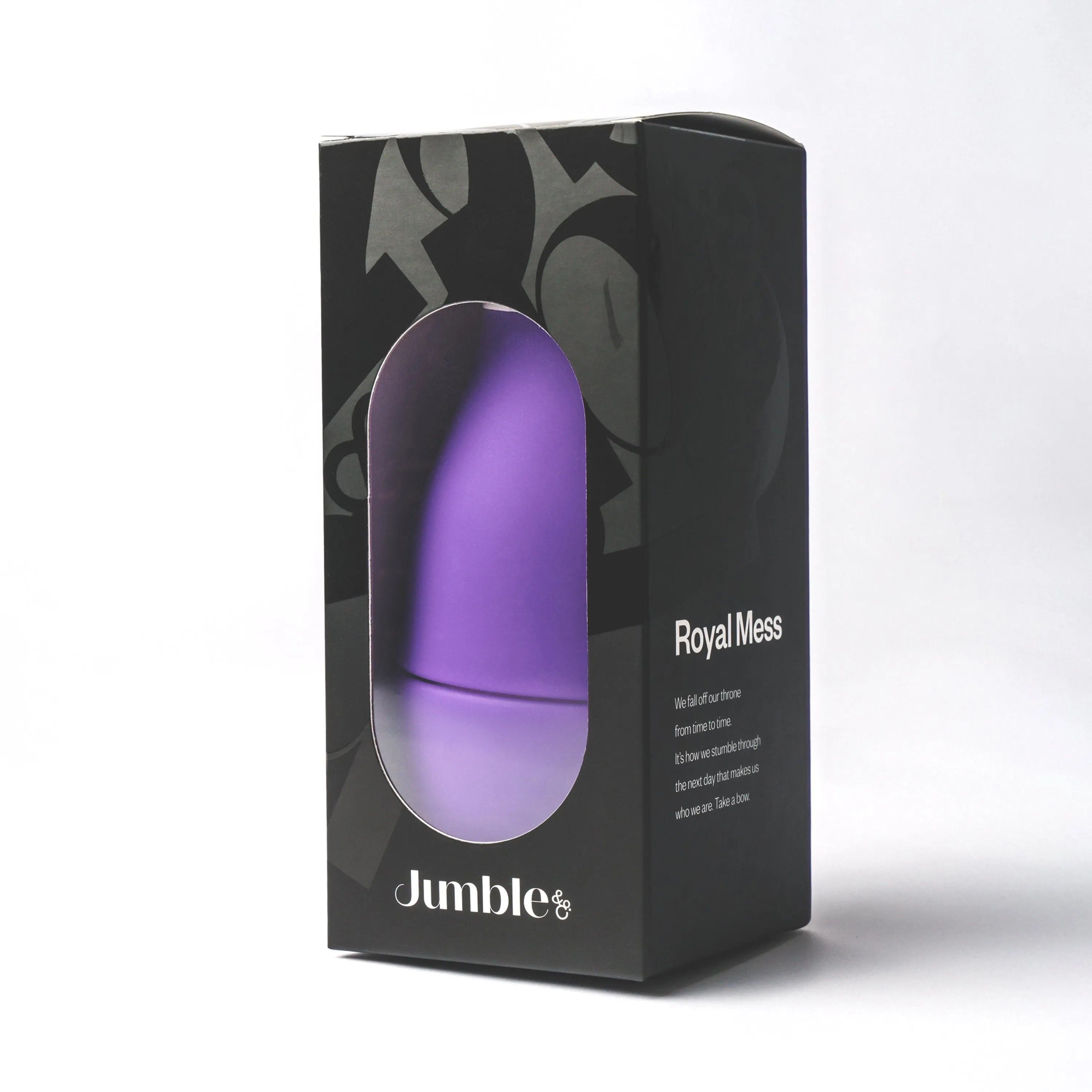 Whippy Collapsible Silicone Bottle 520ml - Royal Mess Purple
