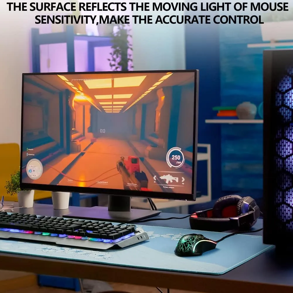 X-Raypad Aqua Control 2 Gaming Mouse Pad, Ultra-High Precision Mouse Pad with Perfect Speed and Control Capability, Consistent X and Y Glide, Designed for Fps Players with Low DPI Requirements